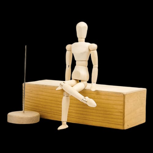 Man Statue <br/> Articulated Wooden Mannequin