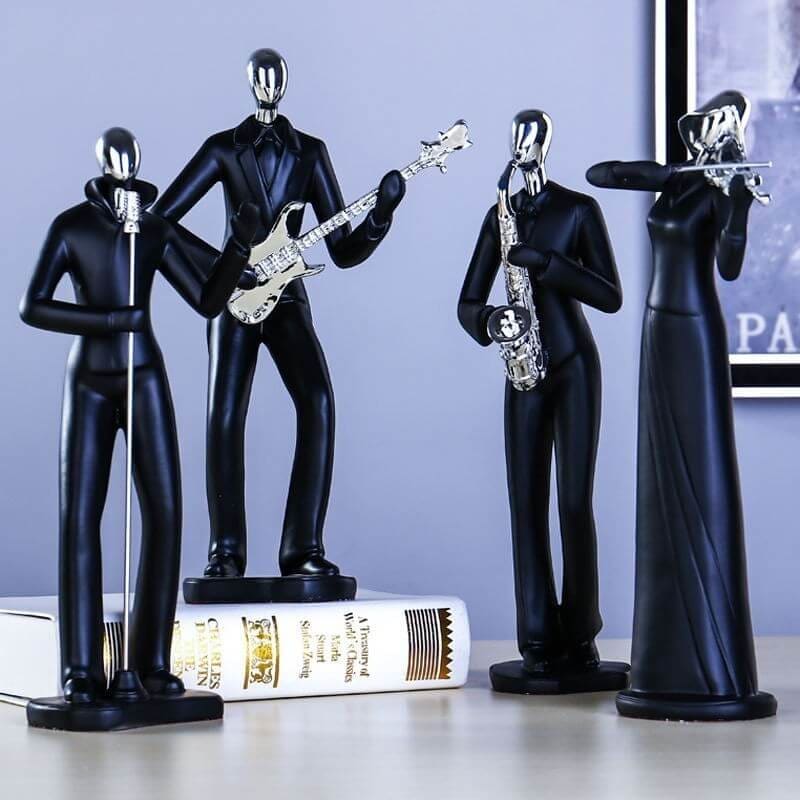 Man Statue <br/> Musician Group