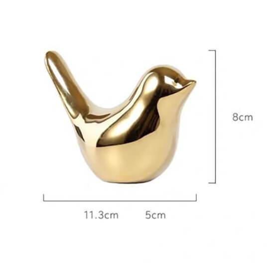 Bird Statue <br/> Gold