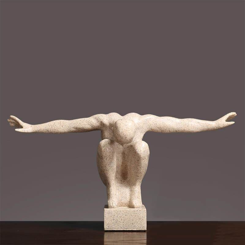 Man Statue <br/> Thinker Athlete