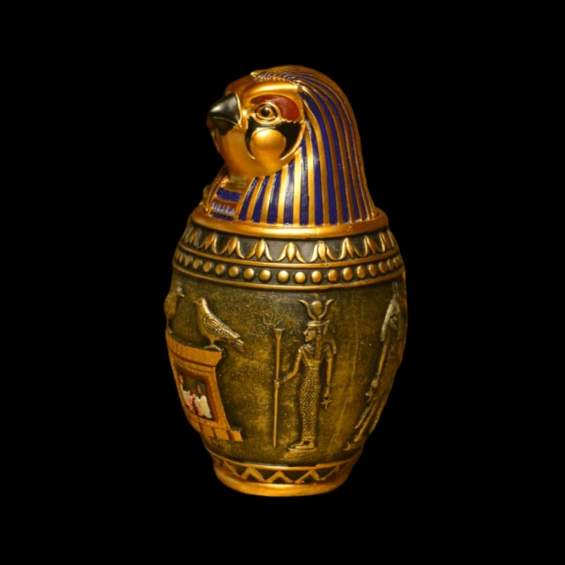 Anubis Canopic Vase <br> Sons of Horus