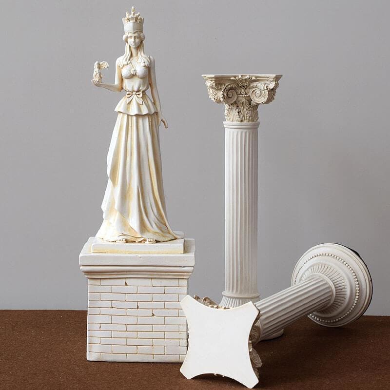 Greek Column <br/> Corinthian Pedestal 25 cm