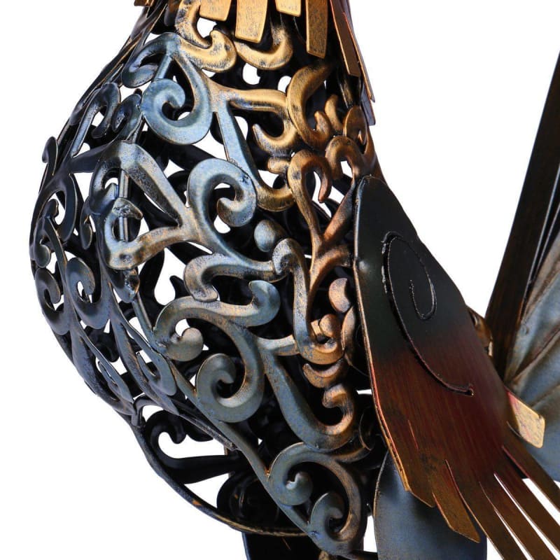 Rooster Statue <br/> Metal