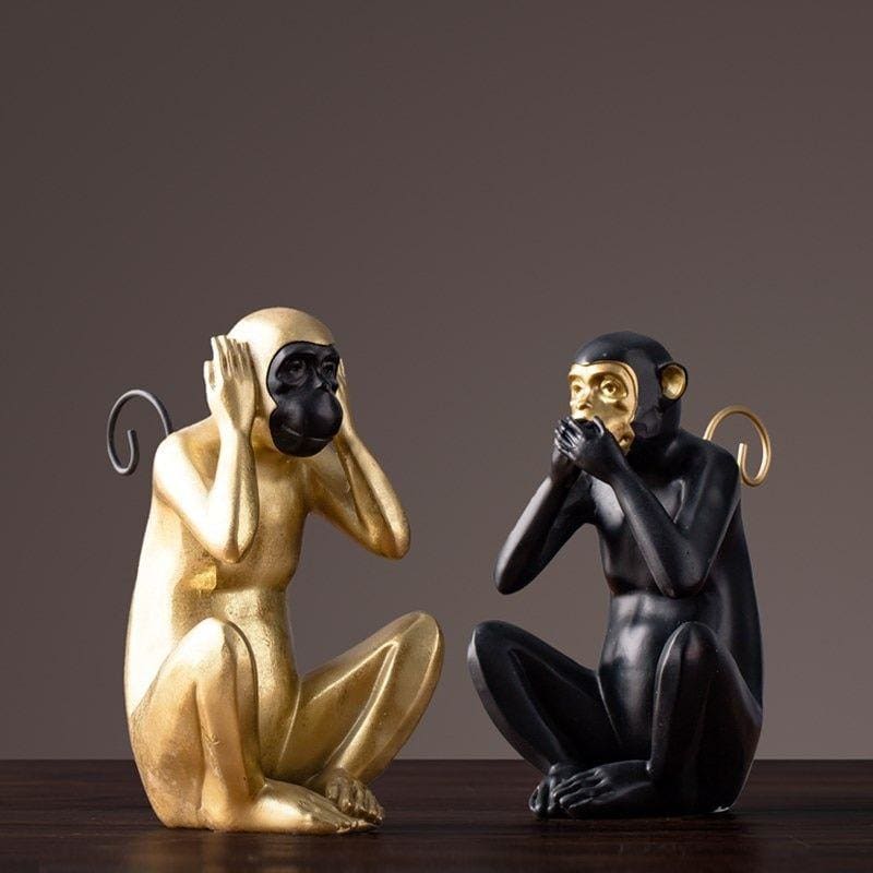 Gorilla Statue <br/> Amazon Monkey 17 cm