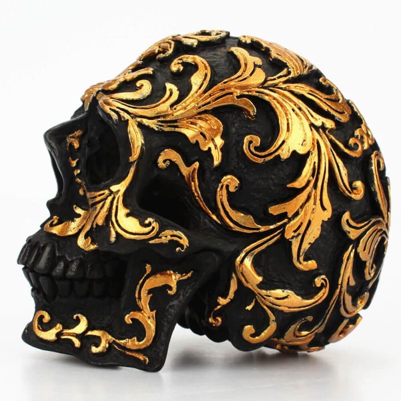Skull Statue <br/> Dia de los Muertos Skull