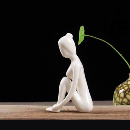 Woman Statue <br/> Zen Yoga 8 to 14 cm