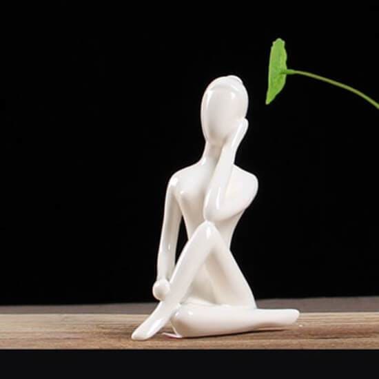 Woman Statue <br/> Zen Yoga 8 to 14 cm
