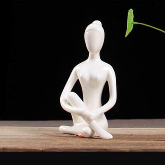 Woman Statue <br/> Zen Yoga 8 to 14 cm