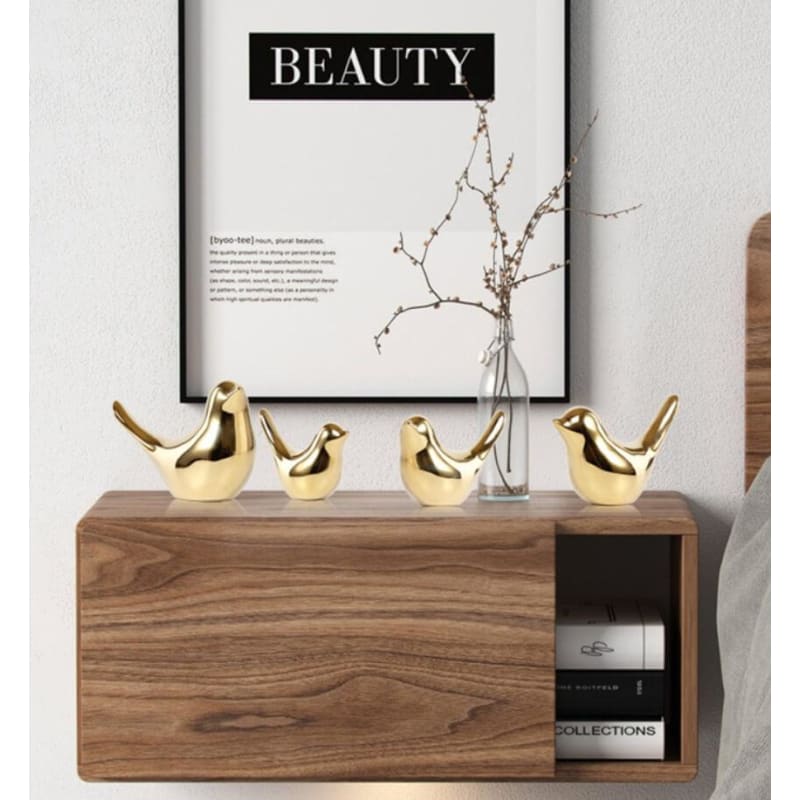 Bird Statue <br/> Gold