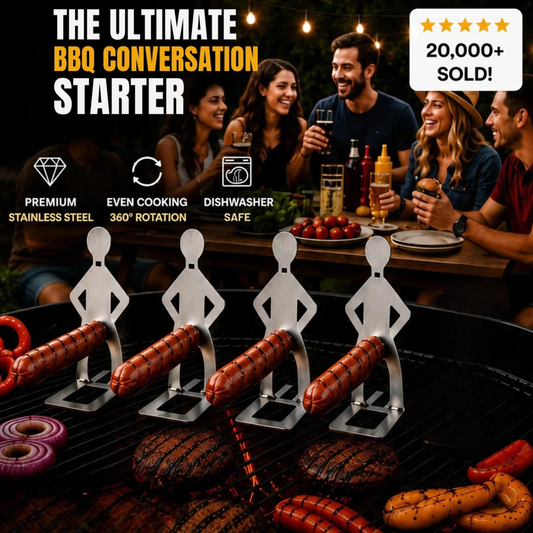 Spitting Cobra Stainless Steel BBQ Sausage Holders