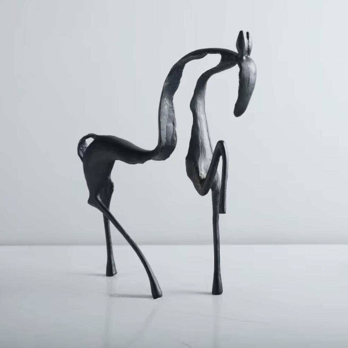 Hollow Hooves Horse Sculpture