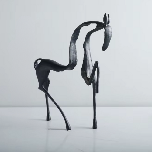 Hollow Hooves Horse Sculpture