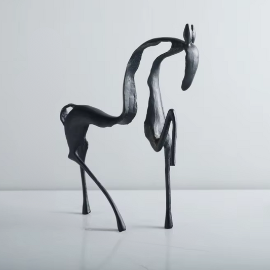 Hollow Hooves Horse Sculpture