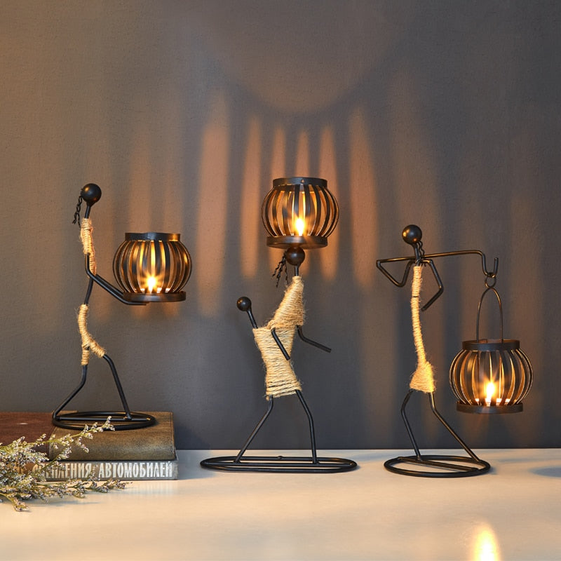 Tribal Candle Holder