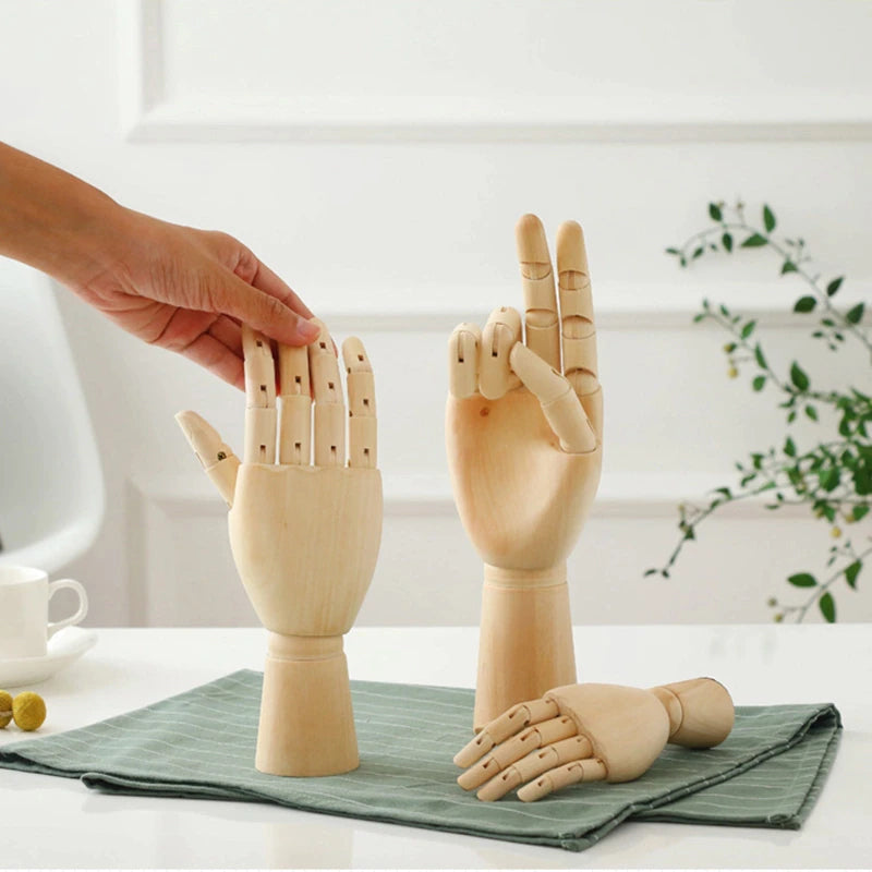 Wooden Hand Figurines