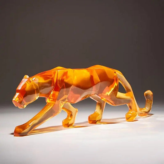 Geometric Colored Leopard