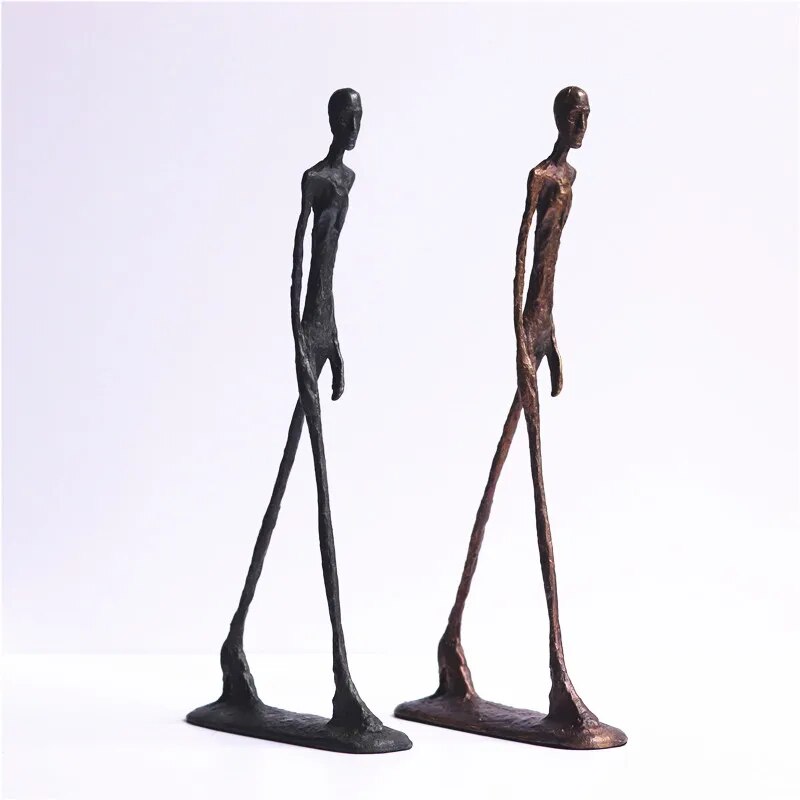 Brass Walking Man