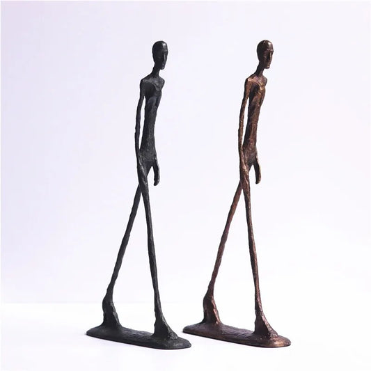 Brass Walking Man