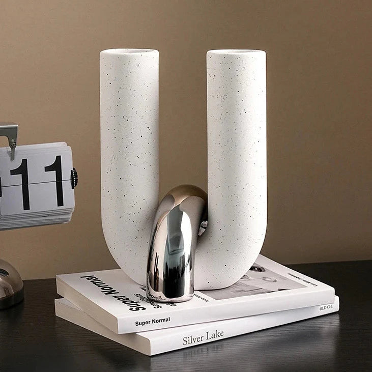 Golden Pause™ Sculptural Vase