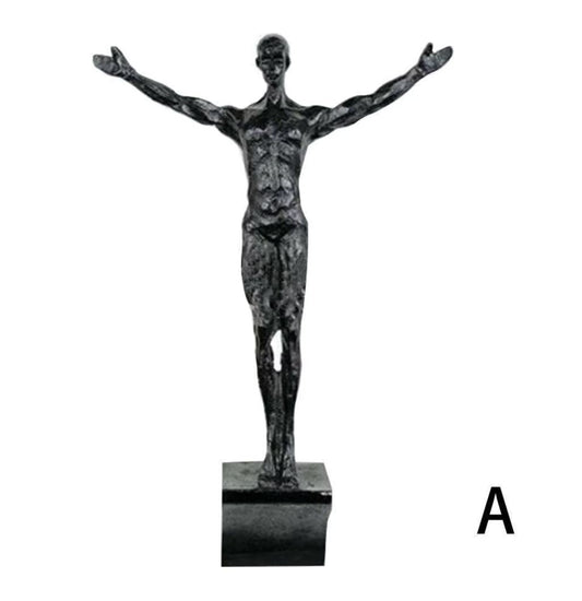 Climbing Athlete Statuette