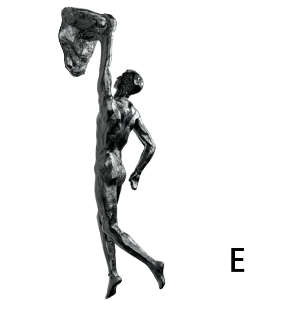 Climbing Athlete Statuette