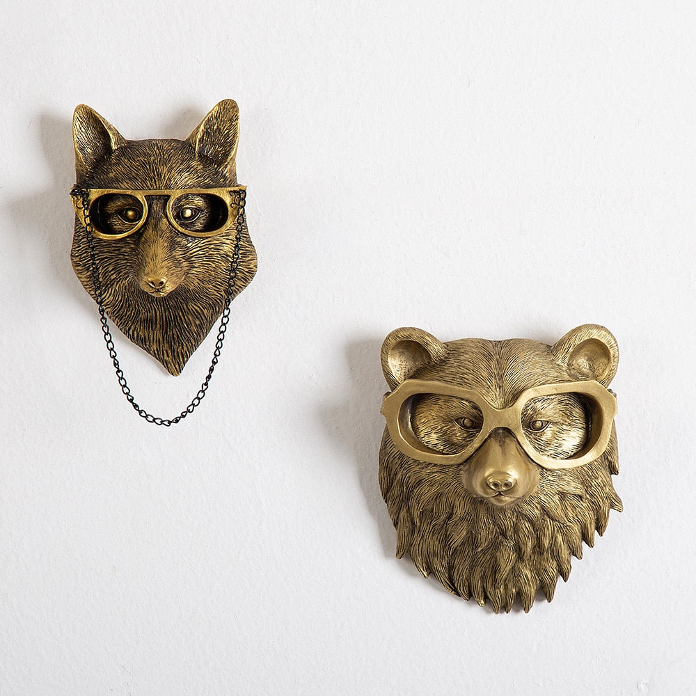 Gilded Whimsy™ Wall Heads