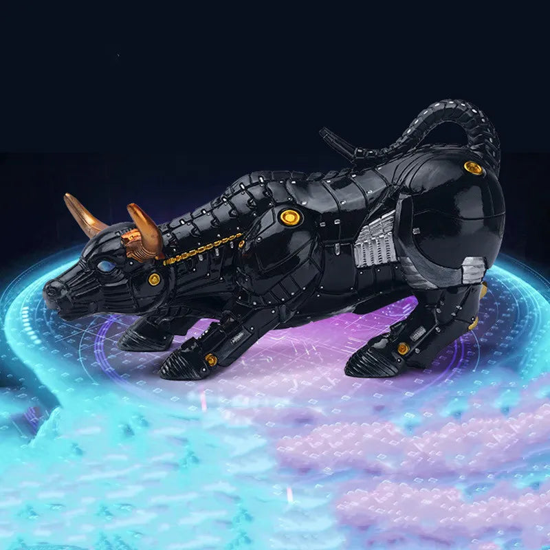Crypto Bull Statue