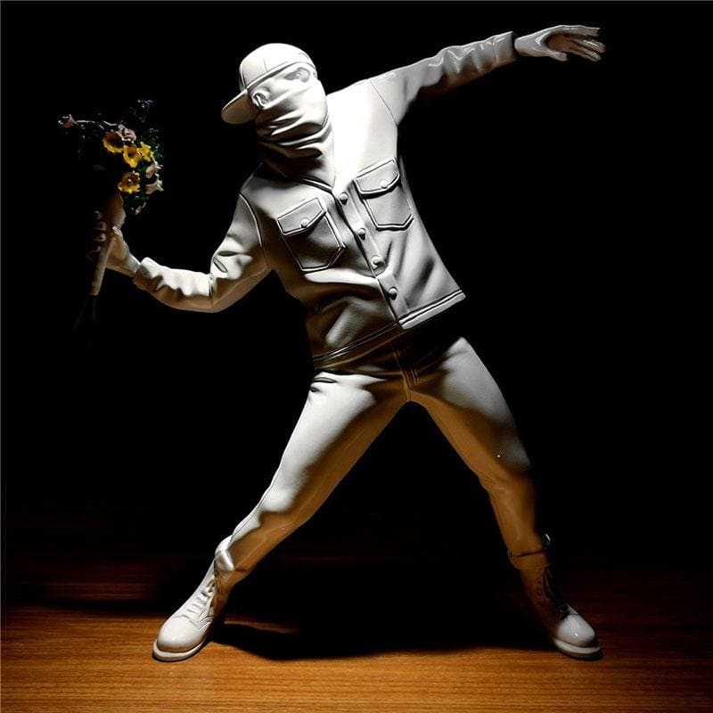 Contemporary Sculpture <br/> Banksy Flower Bomber