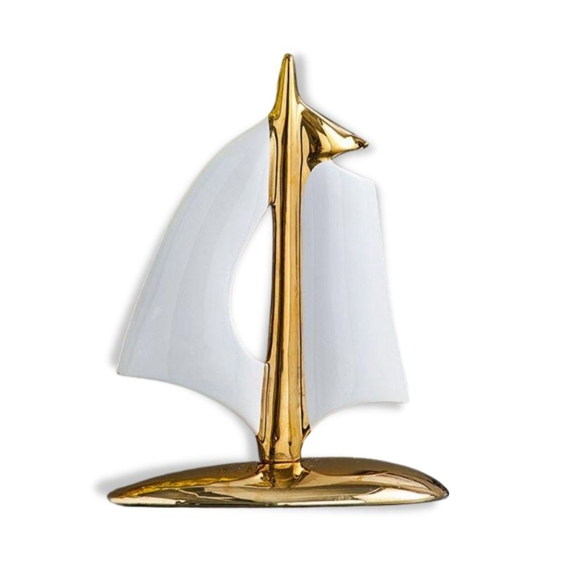Modern Sculpture <br/> Boat Decor