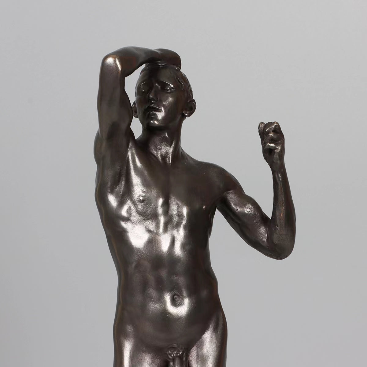The Age of Bronze Statue by Rodin, in Bronze, 30 cm