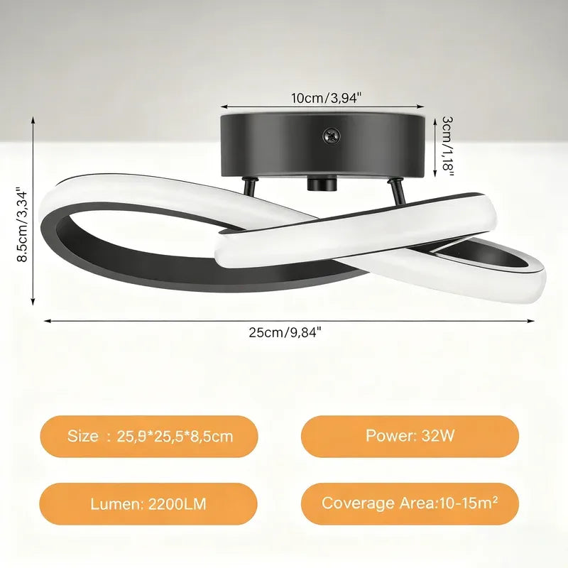 Nordic Infinity Ceiling Lamp