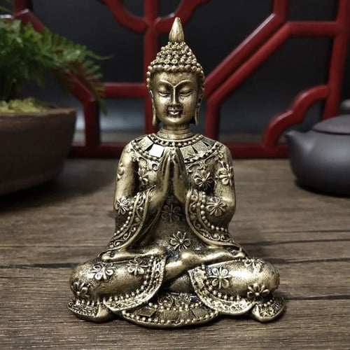 Female Buddha Statue, Bronze, 10 cm