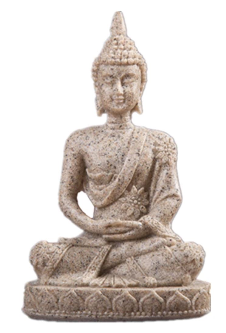 Buddha Statue, Sand, 11 cm