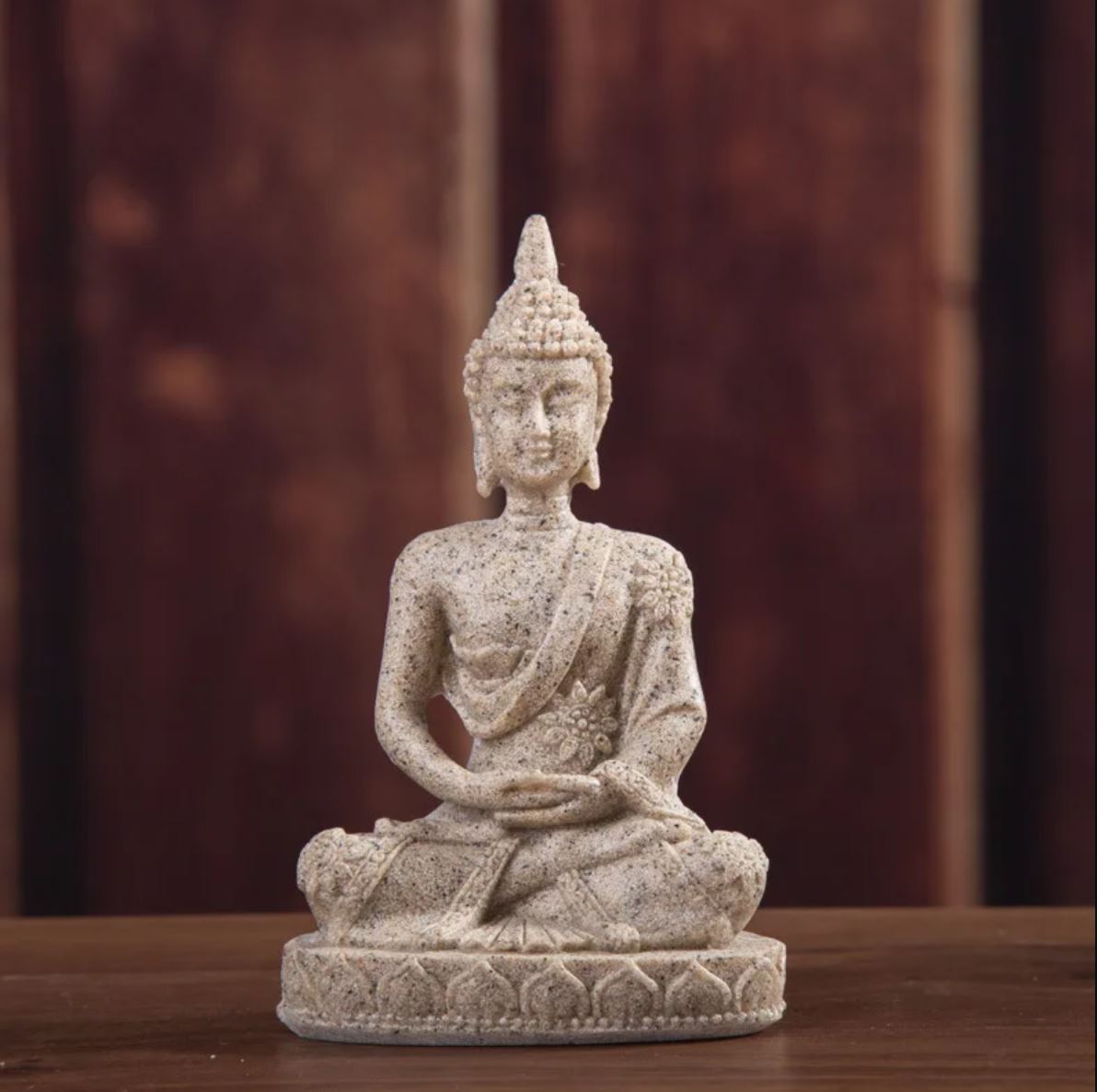 Buddha Statue, Sand, 11 cm