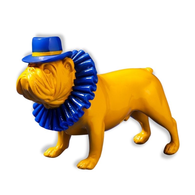 Bulldog Statue <br/> English Bulldog Decor 19 cm