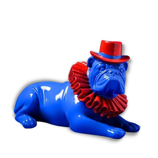 Bulldog Statue <br/> English Bulldog Resin 17 cm