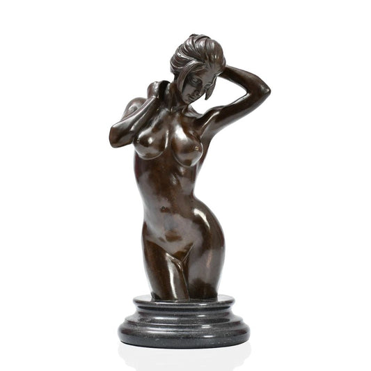 Nude Woman Bronze in Bronze 30 cm
