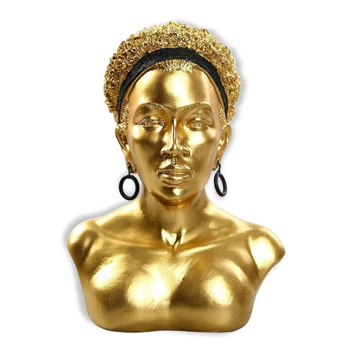 African Bust <br/> Woman 25 cm