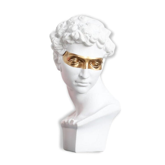 Greek Statue Bust, David, 15 cm / 30 cm