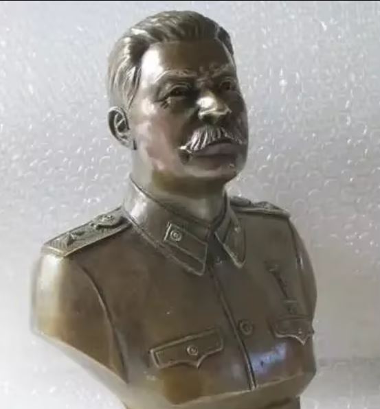 Joseph Stalin Bronze Bust 30 cm