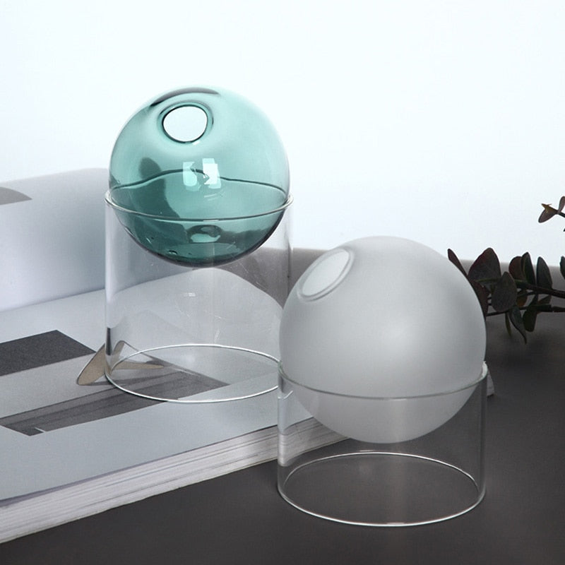 Spherical Glass Vase