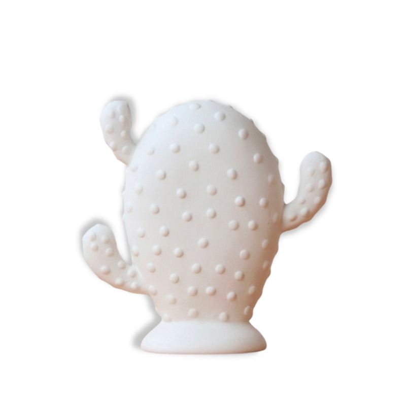 Modern Sculpture <br/> White Decorative Cactus