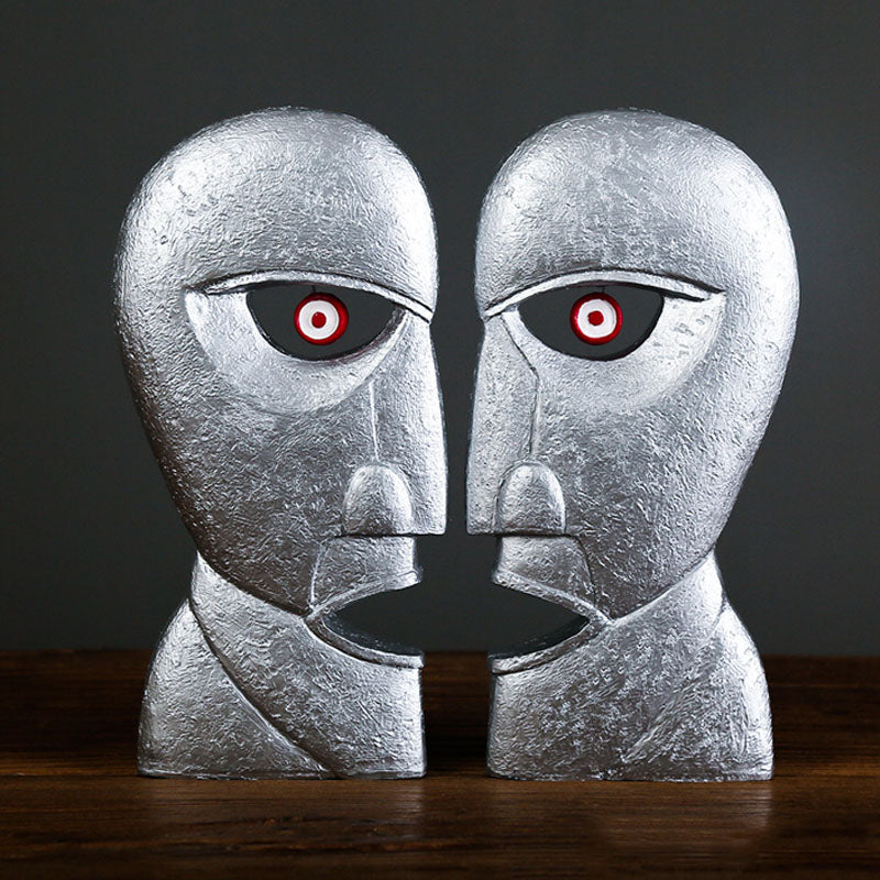 Mayan Mask Decorative Sculpture