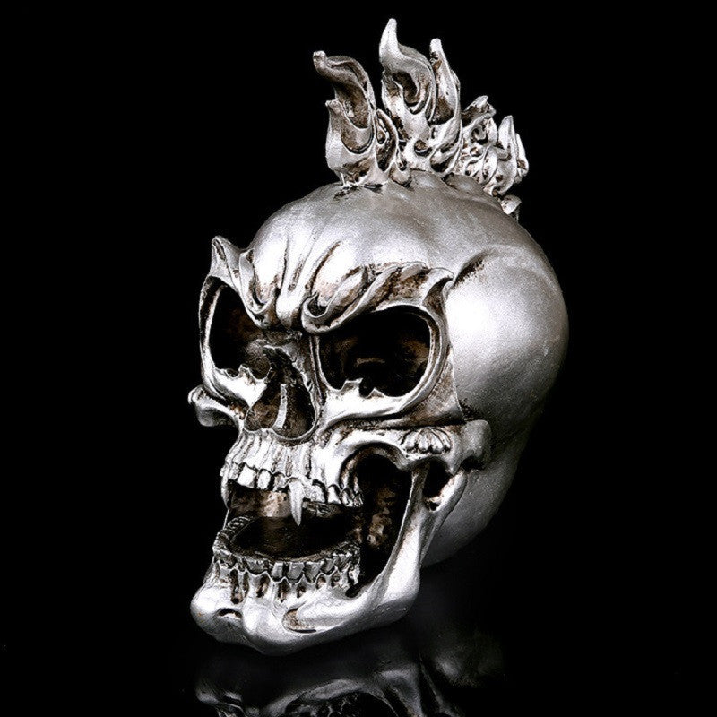 Punk Skull Statue 21 cm