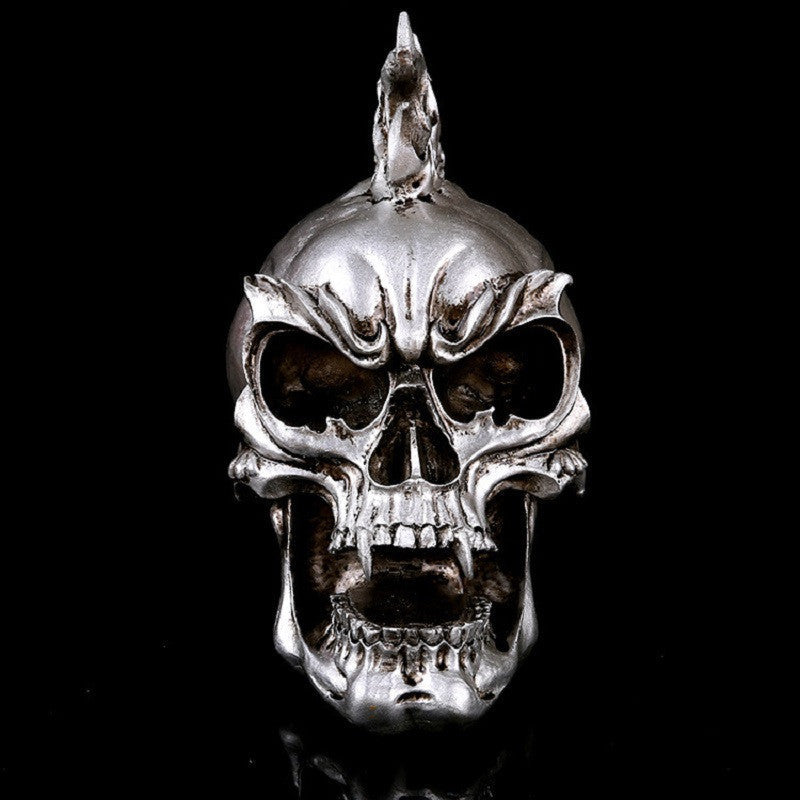 Punk Skull Statue 21 cm