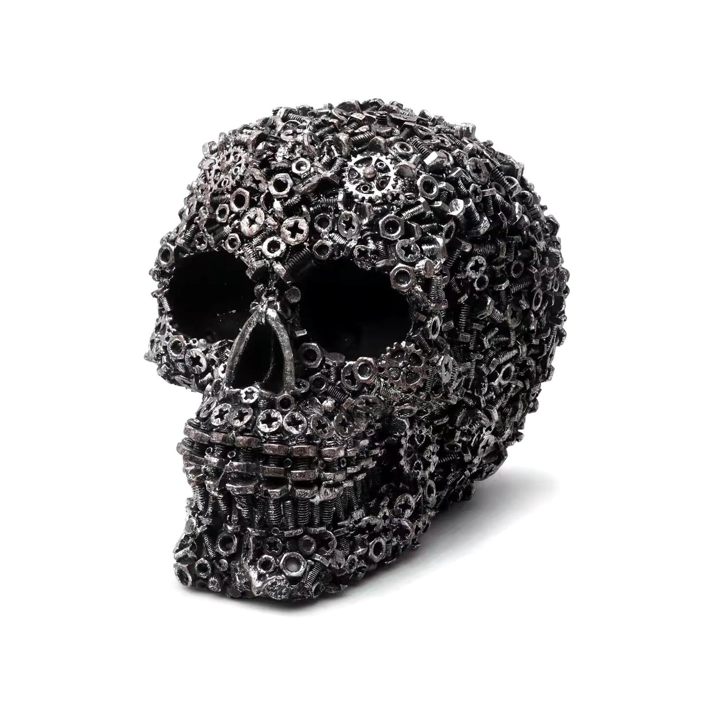 Mechanical Skull Statue 12 cm