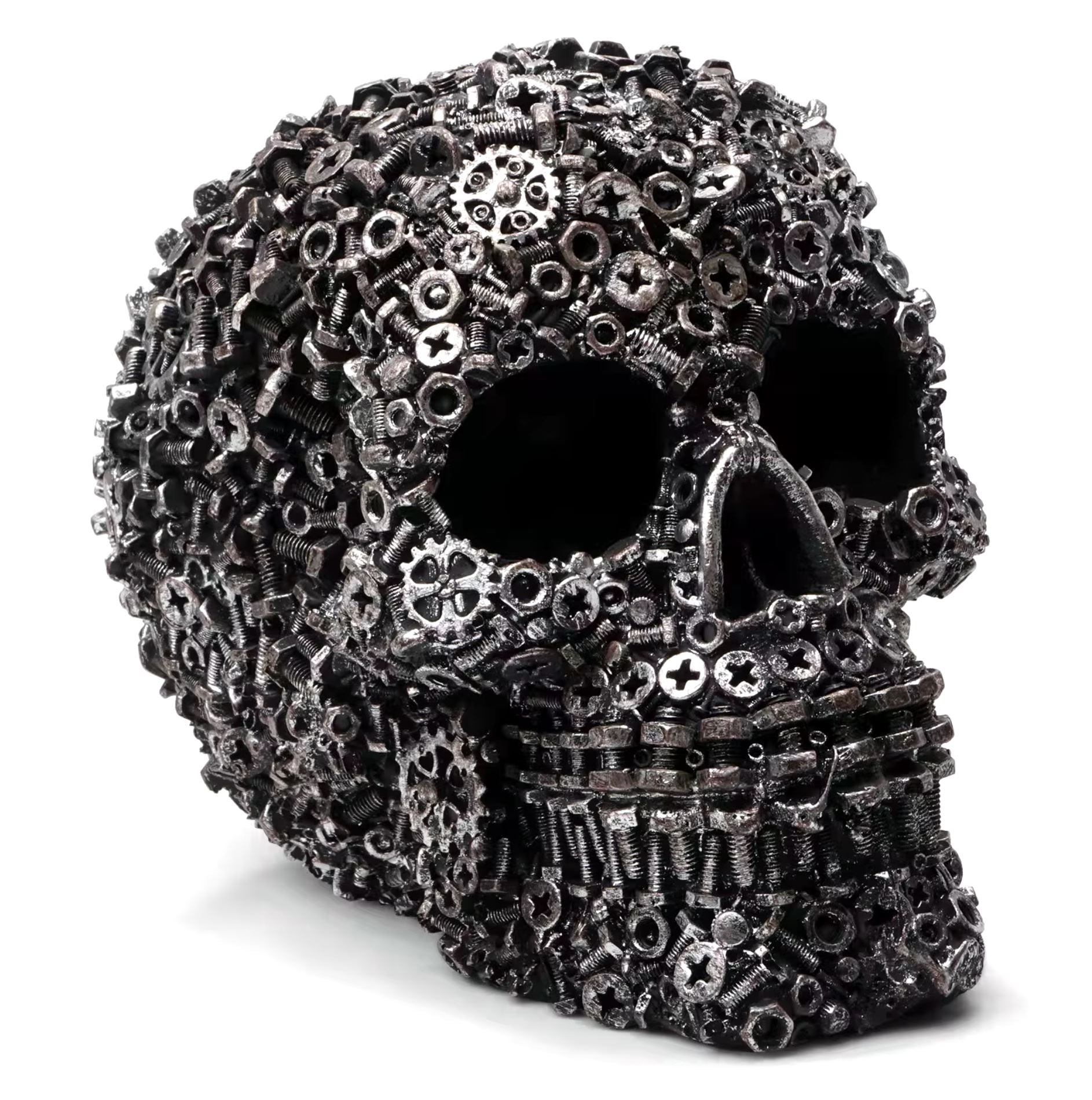 Mechanical Skull Statue 12 cm