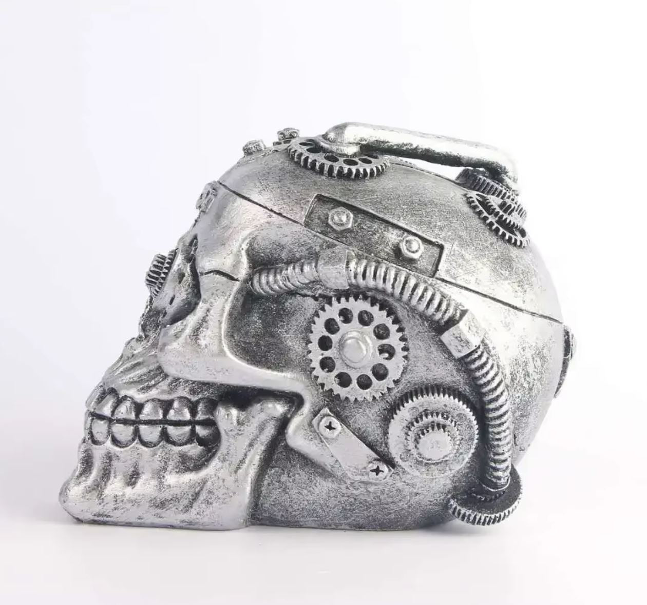 Steampunk Skull Statue 11 cm