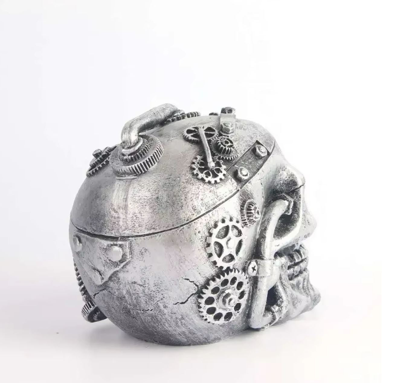 Steampunk Skull Statue 11 cm
