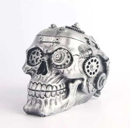 Steampunk Skull Statue 11 cm